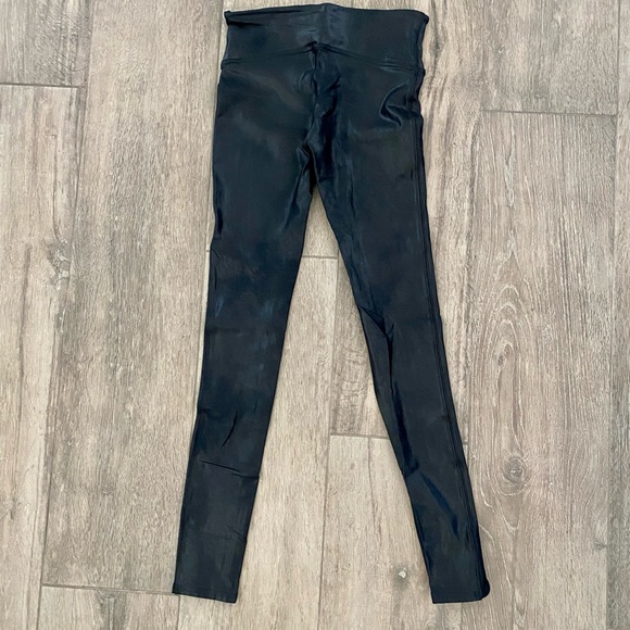 SPANX FAUX LEATHER LEGGINGS - Picture 3 of 5